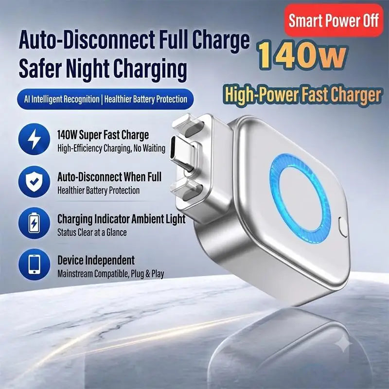 Auto Disconnecting USB-C Charger